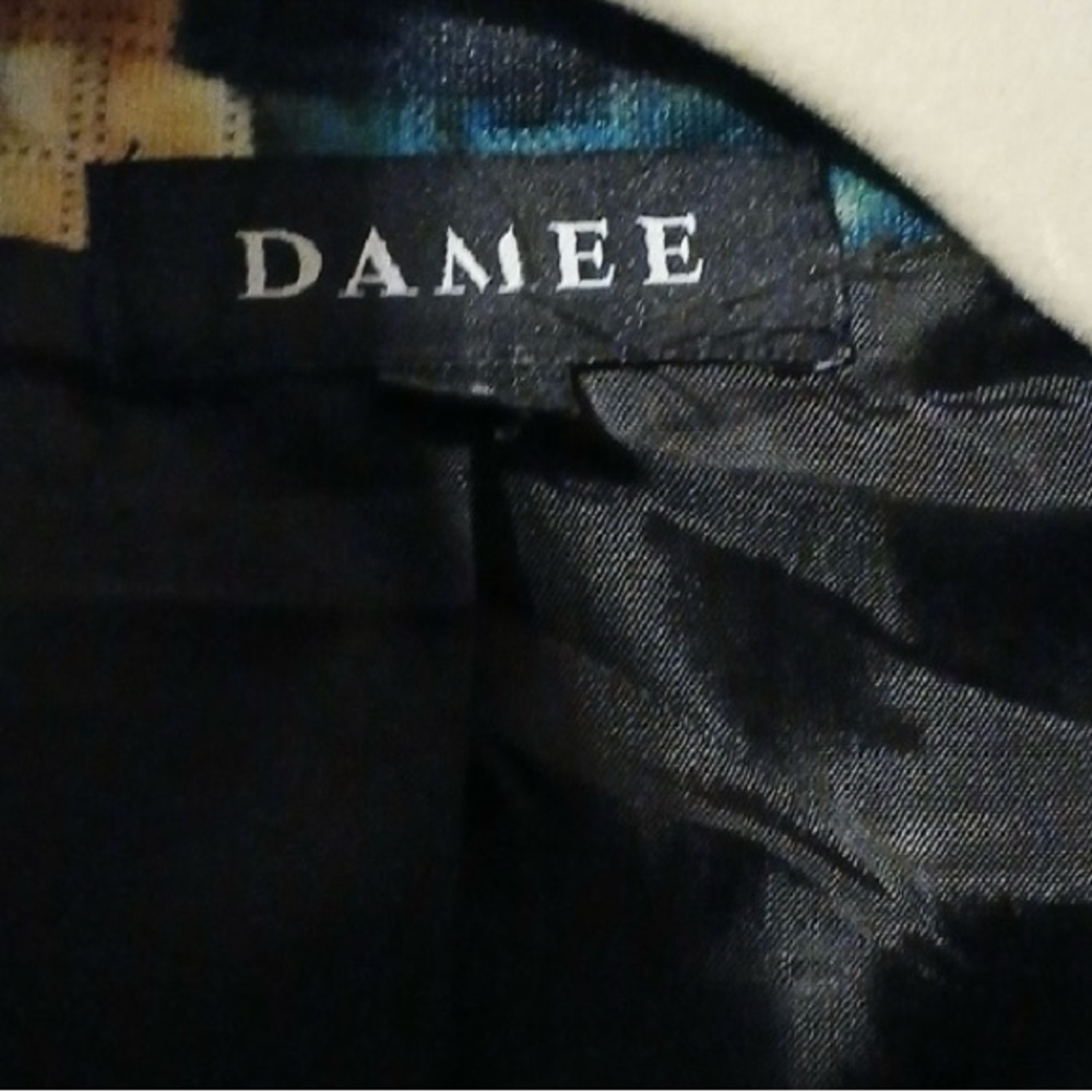 Damee Oversized Multicolor Patchwork Blazer - image 4